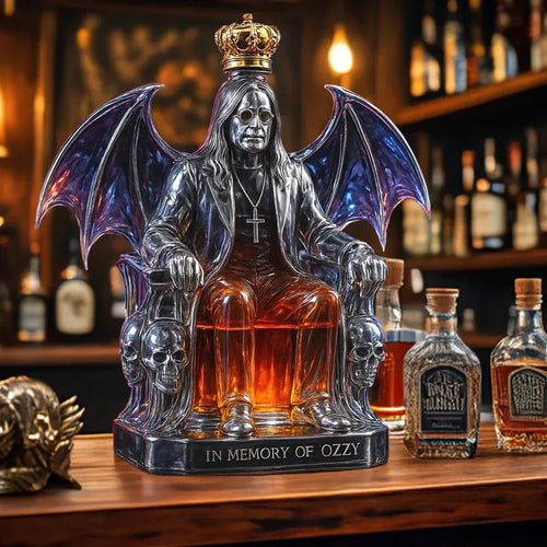 Ozzy Osbourne Immortalato: Il Decanter Iconico per Collezionisti