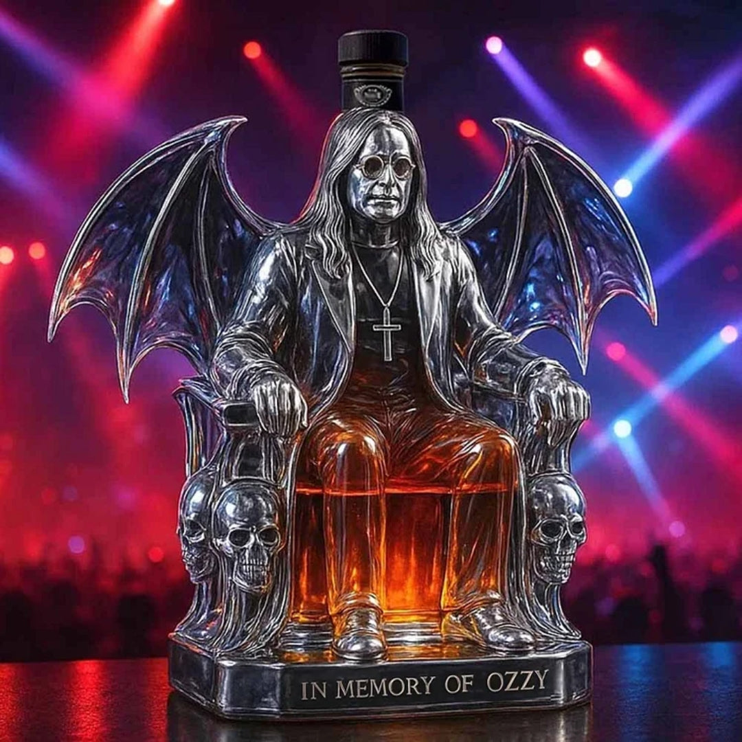 Ozzy Osbourne Immortalato: Il Decanter Iconico per Collezionisti