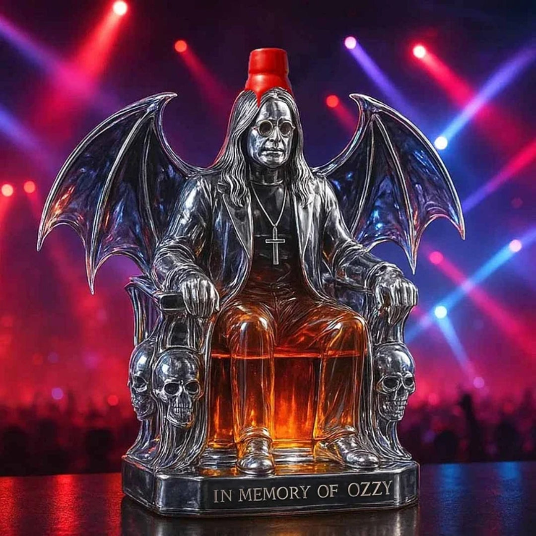 Ozzy Osbourne Immortalato: Il Decanter Iconico per Collezionisti