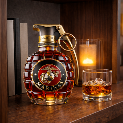 Bottiglia Whisky Granate - L'Eleganza della Melagrana