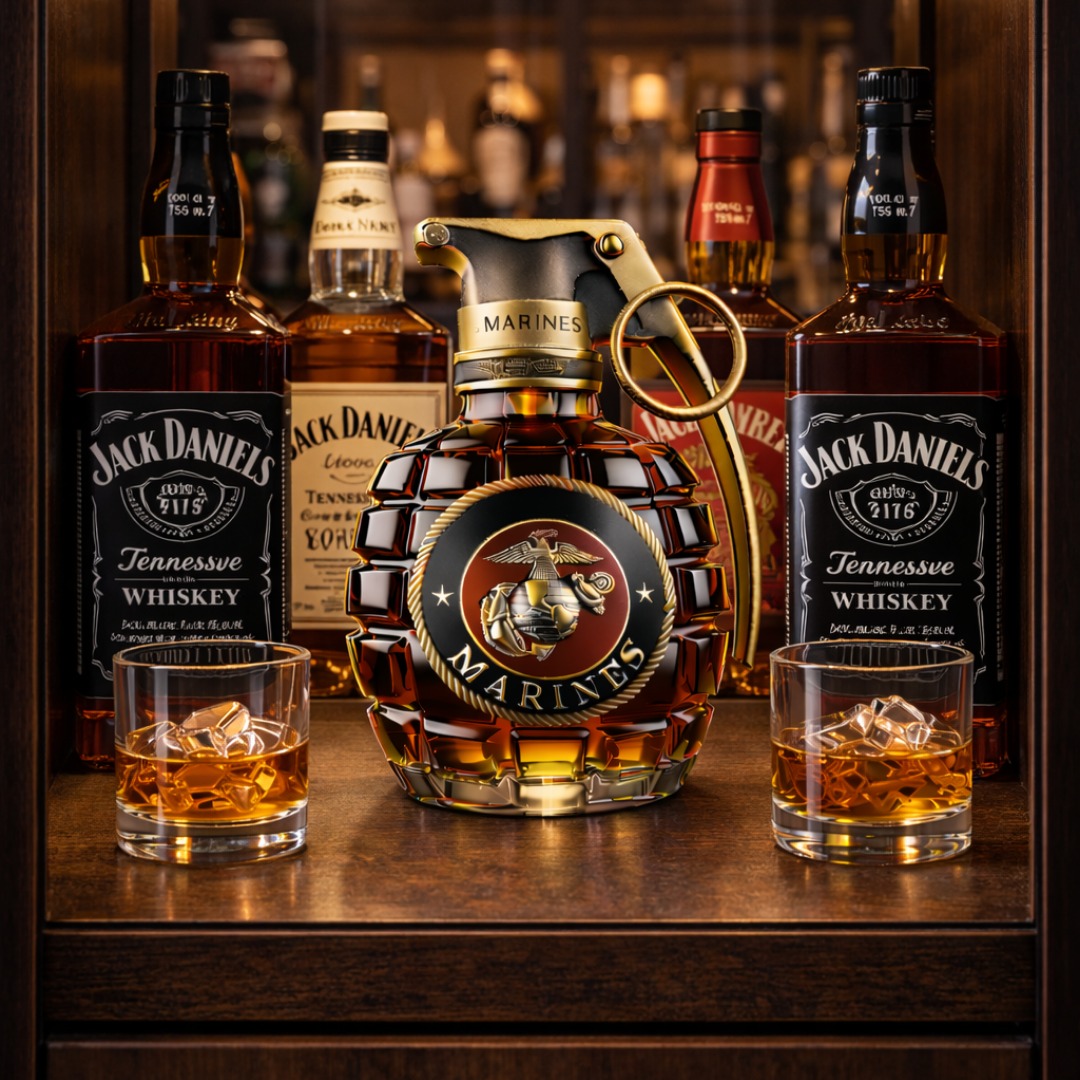 Bottiglia Whisky Granate - L'Eleganza della Melagrana