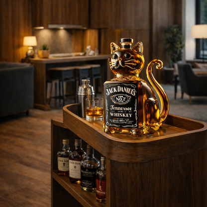 Bottiglia Whisky - Edizione Gatto