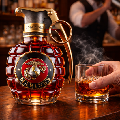 Bottiglia Whisky Granate - L'Eleganza della Melagrana