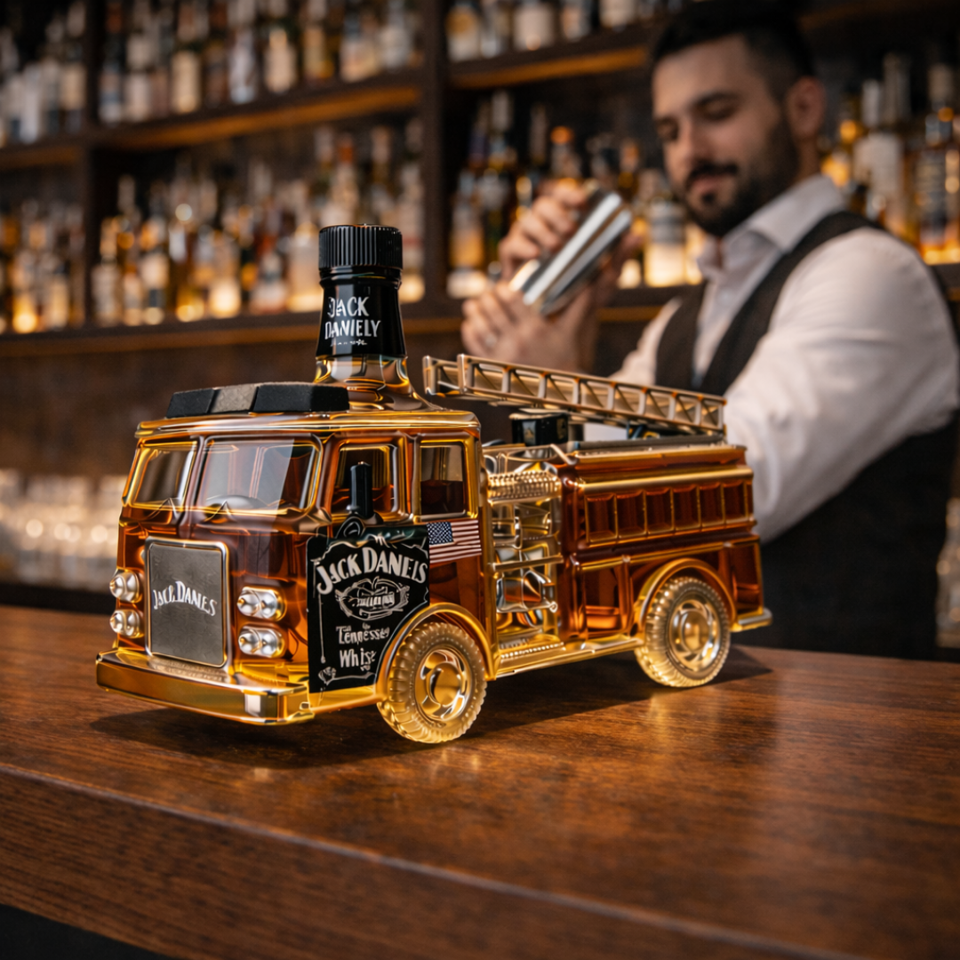 Bottiglia di Whisky Jack Daniel's - Edizione Vigili del Fuoco