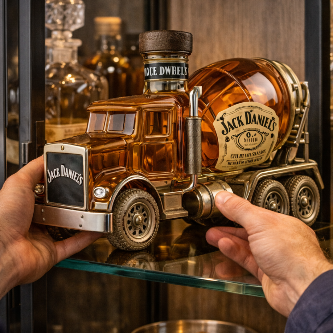 Bottiglia di Whisky Jack Daniel's - Edizione Truck