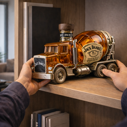 Bottiglia di Whisky Jack Daniel's - Edizione Truck