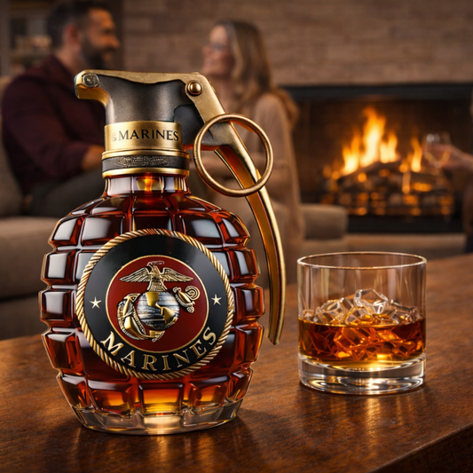 Bottiglia Whisky Granate - L'Eleganza della Melagrana