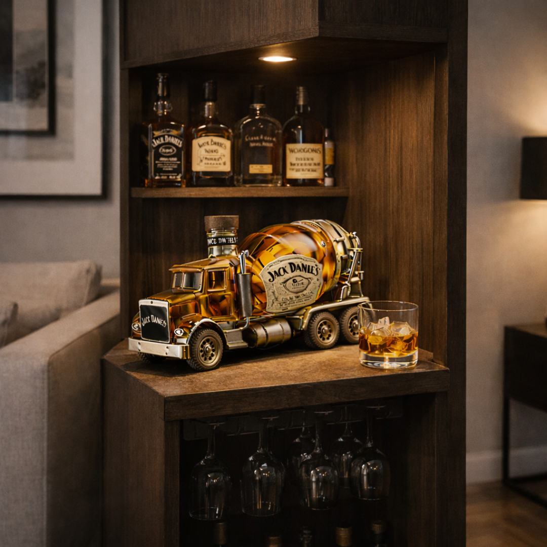 Bottiglia di Whisky Jack Daniel's - Edizione Truck