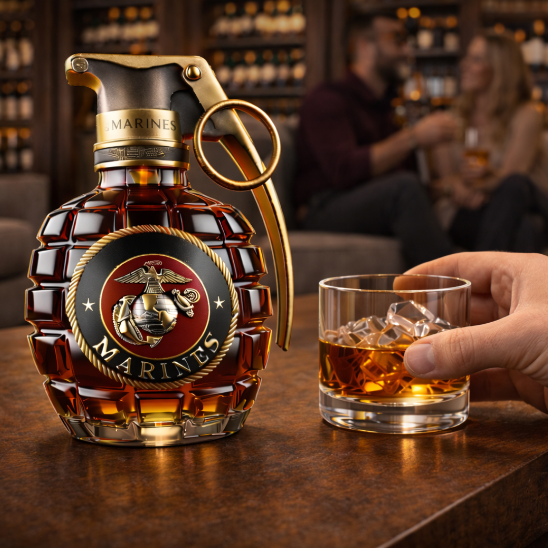 Bottiglia Whisky Granate - L'Eleganza della Melagrana