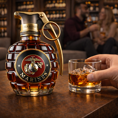 Bottiglia Whisky Granate - L'Eleganza della Melagrana