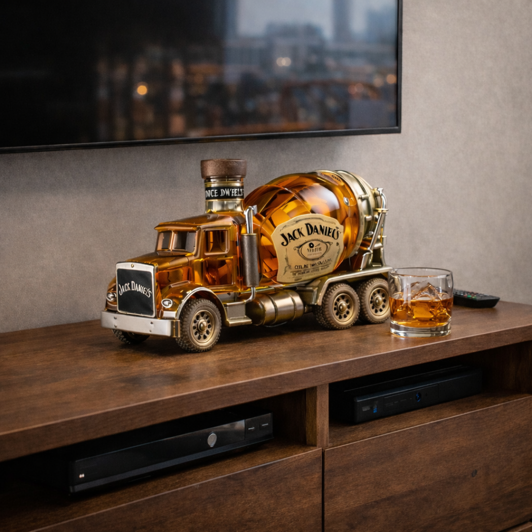 Bottiglia di Whisky Jack Daniel's - Edizione Truck